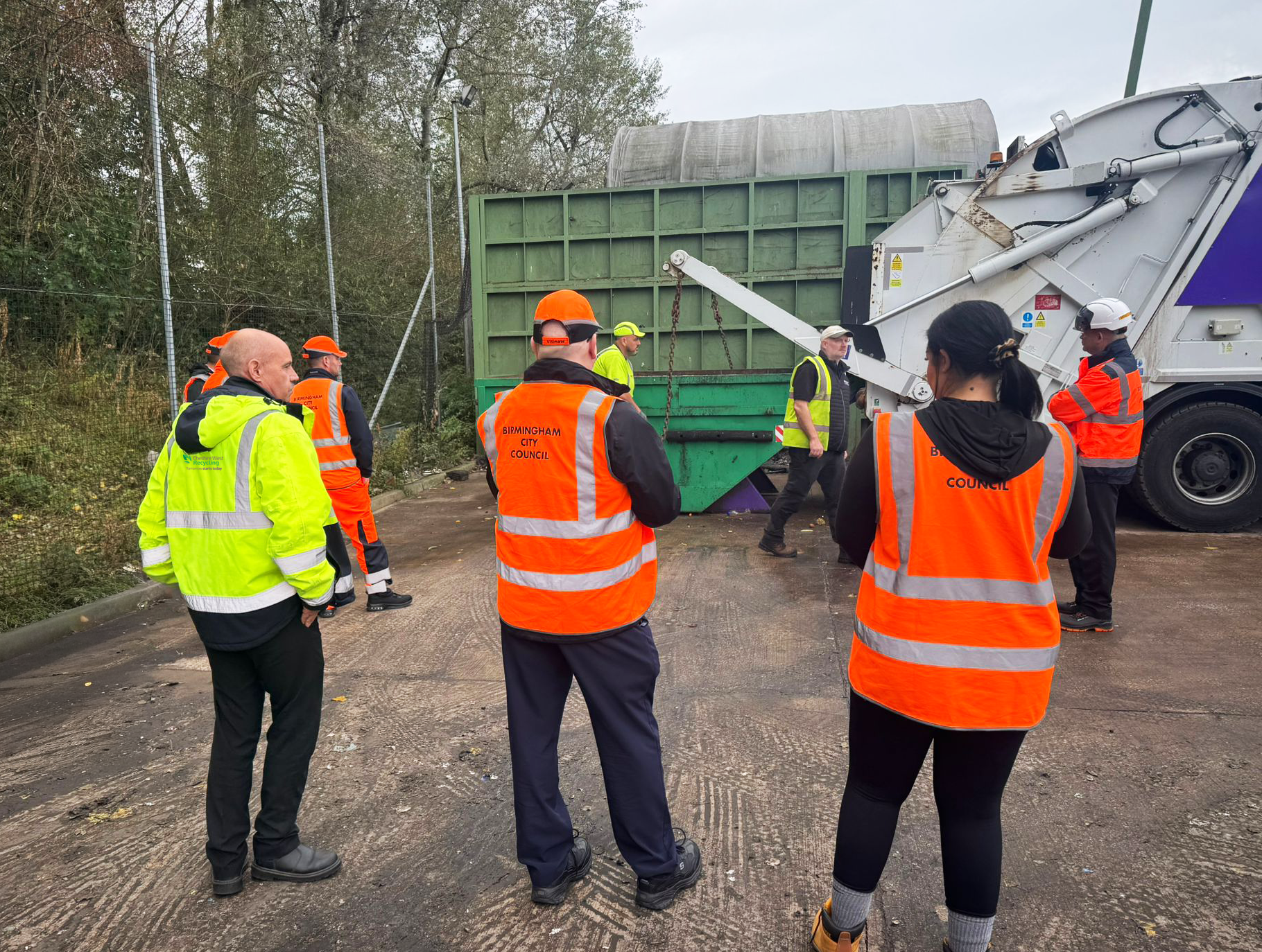 Birmingham City Council benefits from CWR's learned experience with kerbside food waste collections