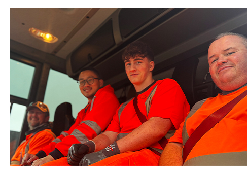 CWR Crews welcome Daniel to the team